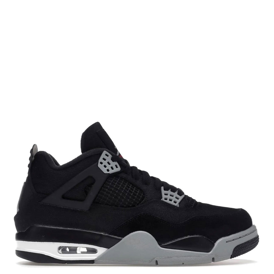 Jordan 4 Black Canvas