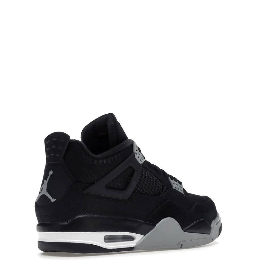 Jordan 4 Black Canvas