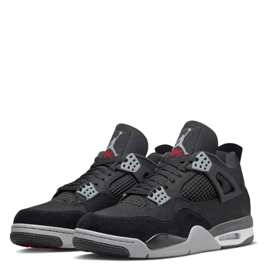 Jordan 4 Black Canvas