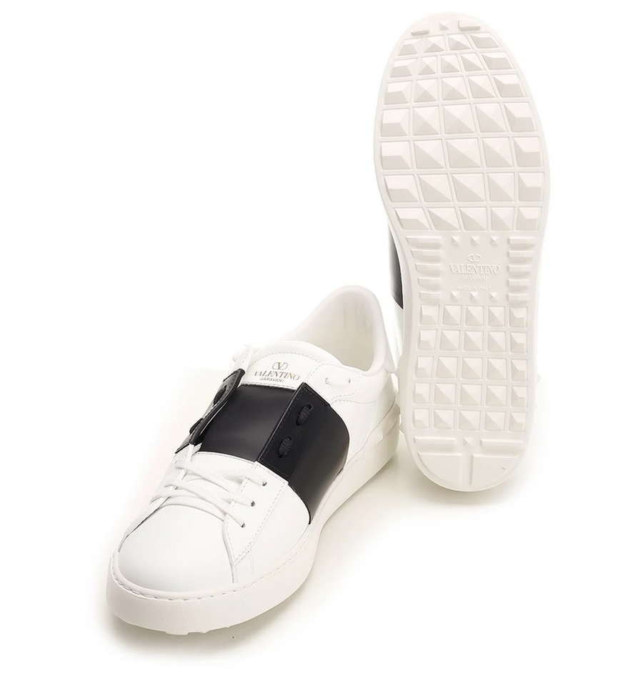 Valentino Garavani Open Sneaker White Black