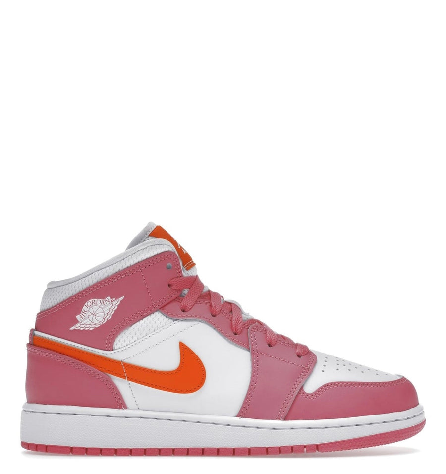 Air Jordan 1 Mid Pinksicle Safety Orange