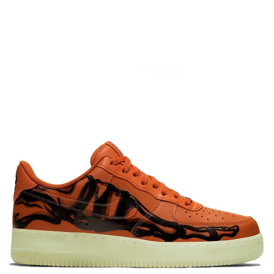 Nike Air Force 1 Low 'Orange Skeleton Halloween'